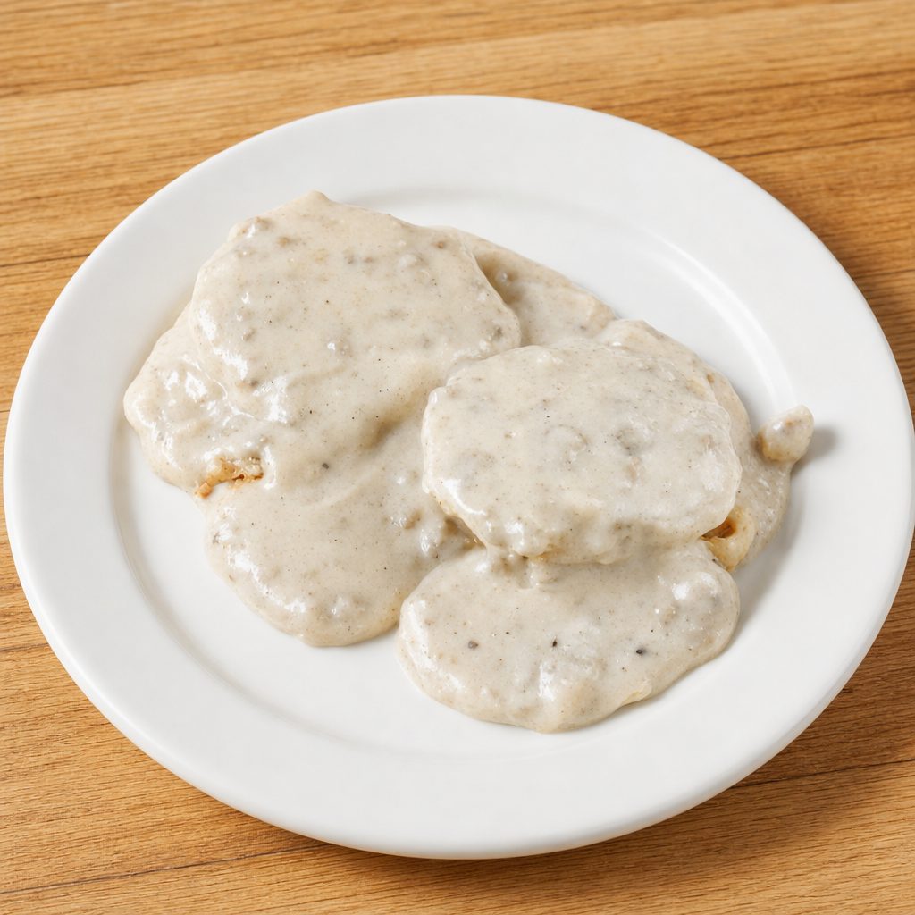 Whole Order of Biscuit and Gravy Includes 2 Biscuits and Gravy.