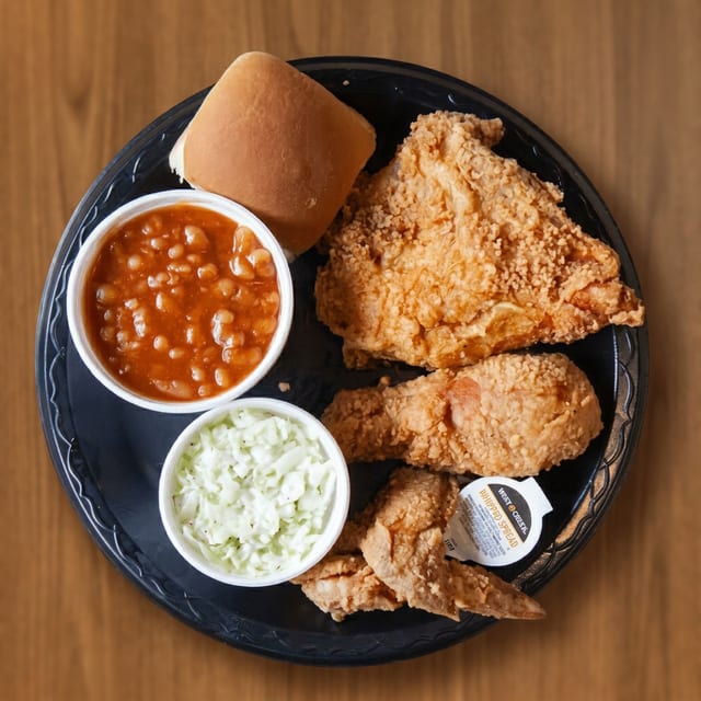 Chicken-In-A-Basket Special 4 Piece.